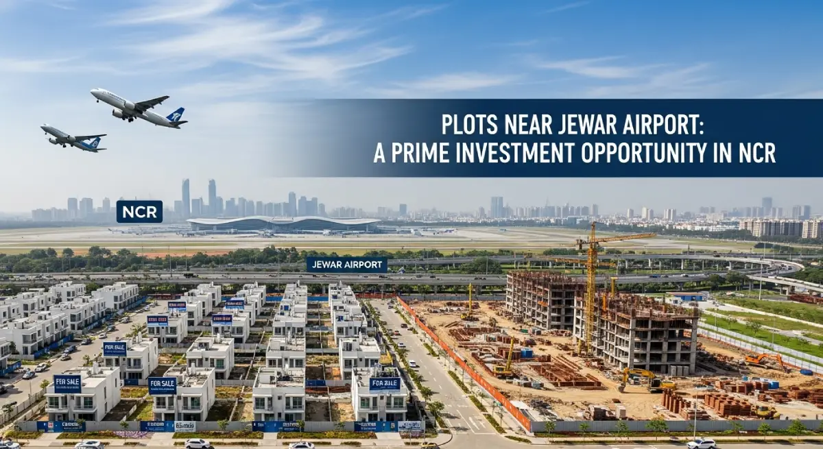 Plots Near Jewar Airport: A Prime Investment Opportunity in NCR