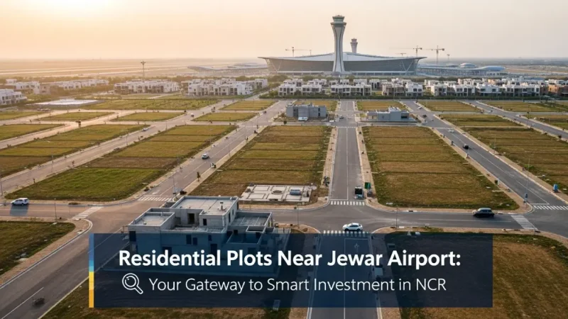 Residential Plots Near Jewar Airport: Your Gateway to Smart Investment in NCR
