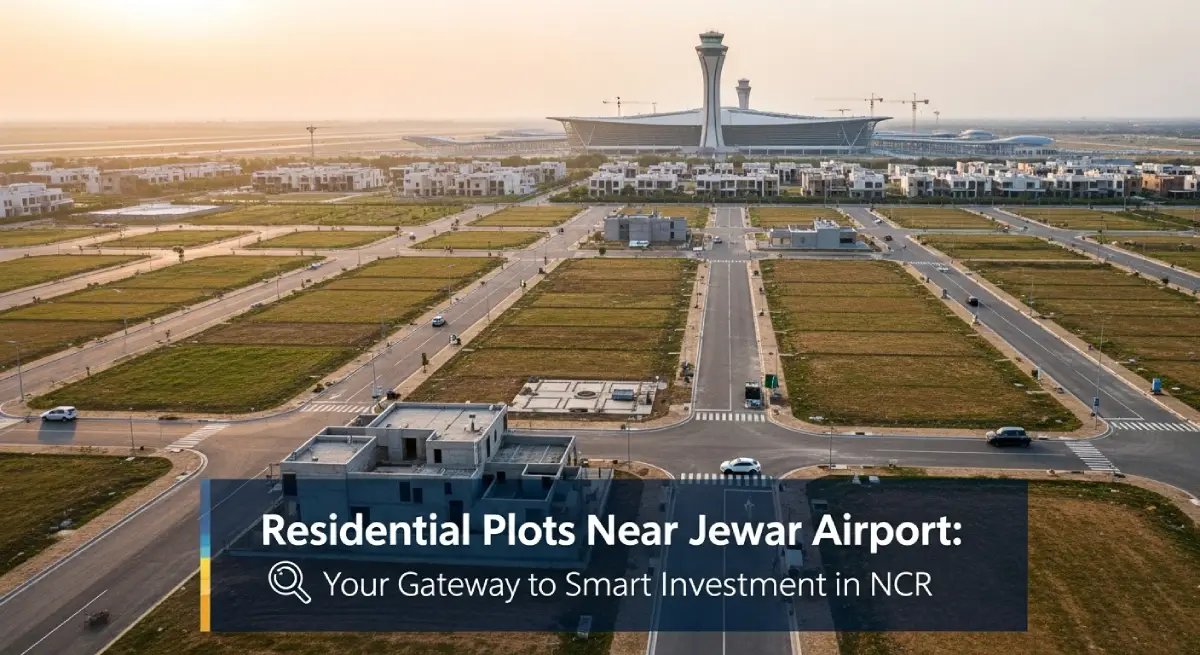 Residential Plots Near Jewar Airport: Your Gateway to Smart Investment in NCR